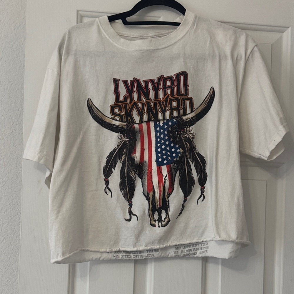 Lynyrd Skynyrd Kids White Graphic Tee